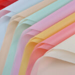 Solid color bouquet wrapping paper