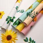Flower wrapping paper XRKYH
