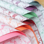 flower wrapping paper HJHD