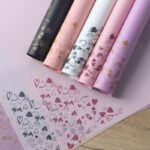 Flower wrapping paper ZJA（20sheets/bag） - Image 2