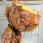 flower wrapping paper LMJR（20sheets/bag） - Image 2