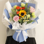 Flower wrapping paper QXOYZ - Image 2