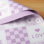 Flower wrapping paper TXQR - Image 3