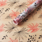 flower wrapping paper BX(20sheets/bag) - Image 3