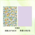 flower wrapping paper CRFH（10sheets/bag） - Image 4