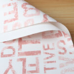 flower wrapping paper SSFG（20sheets/bag） - Image 7