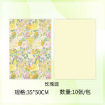 flower wrapping paper CRFH（10sheets/bag） - Image 3