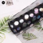 iridescent polka dot mesh - Image 9