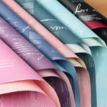 Flower wrapping paper 17YWOYZ