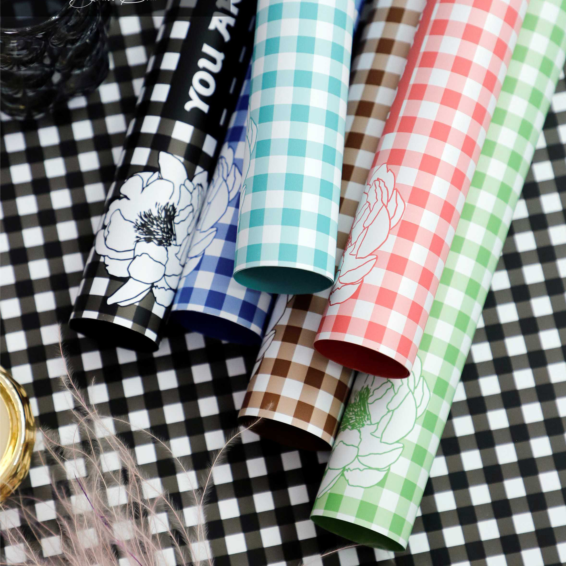 主图1 Flower wrapping paper 139XFG - Image 1