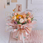 Flower wrapping paper 146YT