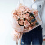 Flower wrapping paper KFKLM（20sheets/bag） - Image 2