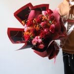 Flower wrapping paper INSFHLZ（20sheets/bag） - Image 2