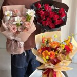 Flower wrapping paper MHX（20sheets/bag） - Image 2