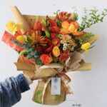 Flower wrapping paper XSB（20sheets/bag） - Image 2