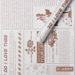 Flower wrapping paper XSB（20sheets/bag） - Image 6