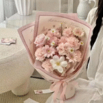 Flower wrapping paper HSXQ（10sheets/bag） - Image 2