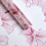Flower wrapping paper HM（20sheets/bag） - Image 3