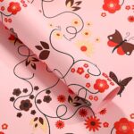 Flower wrapping paper HDRZ（20sheets/bag） - Image 10