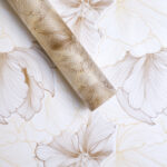 Flower wrapping paper HM（20sheets/bag） - Image 6