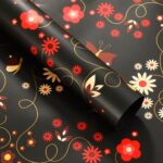 Flower wrapping paper HDRZ（20sheets/bag） - Image 9